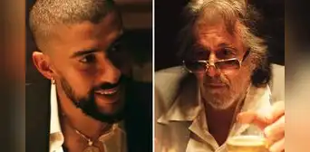 Al Pacino sale con Bad Bunny en video de ‘Monaco’ y fans reaccionan: “¡Qué ven mis ojos, mano!”