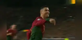 Cristiano Ronaldo marcó, gritó el "Siuu" y clasifica a Portugal a la Eurocopa 2024
