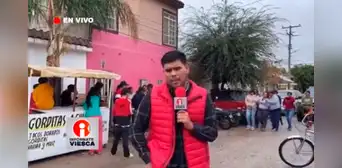"El fallecido era mi primo": reportero se entera que su familiar murió durante transmisión en vivo "El fallecido era mi primo": reportero se entera que su familiar murió durante transmisión en vivo