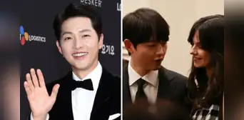 Song Joong Ki y su esposa, Katy Louise Saunders, radiantes en boda de la hermana del actor Song Joong Ki y su esposa, Katy Louise Saunders, radiantes en boda de la hermana del actor