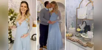 Brunella y Richard Acuña celebraron su baby shower: así fue la lujosa fiesta con famosos invitados