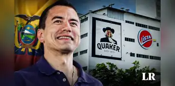 La historia de la franquicia Quaker y su vínculo con Daniel Noboa, presidente de Ecuador