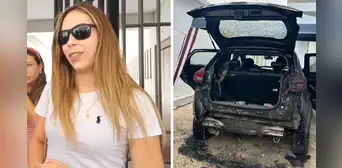 "Han querido matarme a mí o mi familia": miss Piura declara sobre el incendio de su auto "Han querido matarme a mí o mi familia": miss Piura declara sobre el incendio de su auto