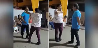 Adulta mayor sorprende a sus invitados con coreografía de canción de los 70 en La Libertad: “De sus tiempos”