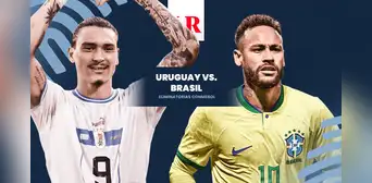 Uruguay vs. Brasil HOY: ¿a qué hora y en qué canal ver el partido por las Eliminatorias 2026? Uruguay vs. Brasil HOY: ¿a qué hora y en qué canal ver el partido por las Eliminatorias 2026?