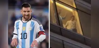 Lionel Messi tuvo gran gesto con multitudinaria legión de hinchas peruanos que lo aclamaban Lionel Messi tuvo gran gesto con multitudinaria legión de hinchas peruanos que lo aclamaban