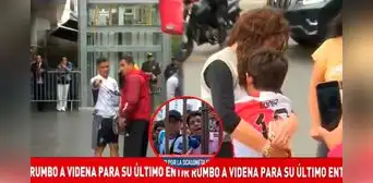 Previo al Perú vs. Argentina, niño alienta a la selección peruana y llora al recibir firma de Yotún Previo al Perú vs. Argentina, niño alienta a la selección peruana y llora al recibir firma de Yotún