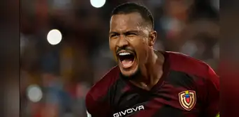 Salomón Rondón y el récord que alcanzará si juega contra Chile