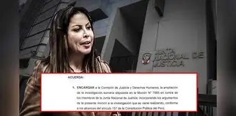 Congreso: Patricia Chirinos plantea ampliar investigación contra la JNJ Congreso: Patricia Chirinos plantea ampliar investigación contra la JNJ