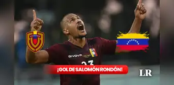 ¡LLEGÓ EL SEGUNDO! Salomón Rondón anotó el 2 a 0 en su partido número 100 con la Vinotinto ¡LLEGÓ EL SEGUNDO! Salomón Rondón anotó el 2 a 0 en su partido número 100 con la Vinotinto