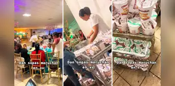 Organizadores de quinceañero dan sopa Maruchan como cena a invitados y les llueven las críticas Organizadores de quinceañero dan sopa Maruchan como cena a invitados y les llueven las críticas