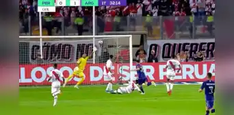 Lionel Messi anotó golazo tras error de Guerrero y marca por primera vez a Perú en Eliminatorias