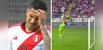 Paolo Guerrero estuvo a punto de marcar espectacular gol: casi cuelga al 'Dibu' Martínez