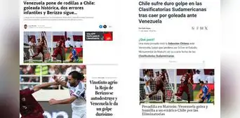 Venezuela vs. Chile: así reaccionó la prensa chilena tras la goleada de la Vinotinto por Eliminatorias