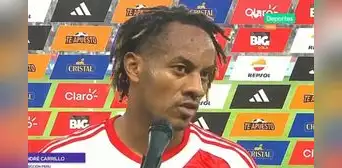 André Carrillo reafirmó su respaldo a Juan Reynoso: "Estamos con el míster, sin duda" André Carrillo reafirmó su respaldo a Juan Reynoso: "Estamos con el míster, sin duda"