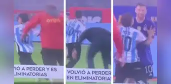 Niño entró al campo, dribleó a la seguridad y pudo cumplir su sueño de abrazar a Lionel Messi Niño entró al campo, dribleó a la seguridad y pudo cumplir su sueño de abrazar a Lionel Messi