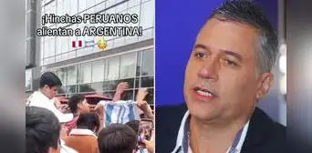 Mathías Brivio critica a hinchas peruanos que alentaron a la selección argentina: "Es inaudito, no hay justificación" Mathías Brivio critica a hinchas peruanos que alentaron a la selección argentina: "Es inaudito, no hay justificación"