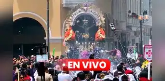 Procesión del Señor de los Milagros EN VIVO: HOY rutas, horarios y lo último del segundo recorrido