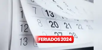 FERIADOS 2024 en Perú: ¿qué días libres habrá el próximo año, según calendario? FERIADOS 2024 en Perú: ¿qué días libres habrá el próximo año, según calendario?