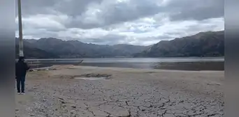 ¡Sequía en Cusco! Laguna Piuray en peligro por reducción de agua que abastece al 40% de la población ¡Sequía en Cusco! Laguna Piuray en peligro por reducción de agua que abastece al 40% de la población