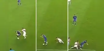 La jugada viral de Messi 'rompiéndole la cintura' a Yotún que ha dado la vuelta al mundo La jugada viral de Messi 'rompiéndole la cintura' a Yotún que ha dado la vuelta al mundo