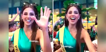 ¡Perú! Luciana Fuster es recibida entre gritos y aplausos en Ho Chi Minh para la final del MGI ¡Perú! Luciana Fuster es recibida entre gritos y aplausos en Ho Chi Minh para la final del MGI