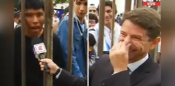 Hincha peruano sorprende a periodistas argentinos con imitación de Mariano Closs: "En Perú no te aburres" Hincha peruano sorprende a periodistas argentinos con imitación de Mariano Closs: "En Perú no te aburres"