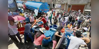 Tumbes tendrá servicio de agua solo por horas ante la disminución del caudal del río Tumbes tendrá servicio de agua solo por horas ante la disminución del caudal del río