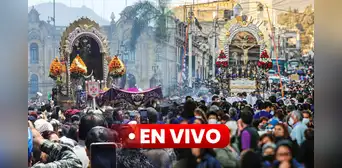 Tercer recorrido del Señor de los Milagros HOY EN VIVO: ubicación, rutas y desvíos de la procesión Tercer recorrido del Señor de los Milagros HOY EN VIVO: ubicación, rutas y desvíos de la procesión
