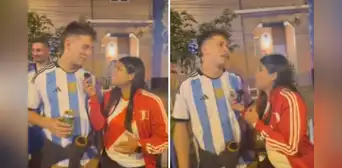 Hincha argentino responde a influencer peruana si se pondría la camiseta de Perú: “Nosotros no hacemos eso” Hincha argentino responde a influencer peruana si se pondría la camiseta de Perú: “Nosotros no hacemos eso”