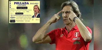 Hinchas organizan ‘pollada’ para traer de vuelta a Ricardo Gareca ante derrotas de la selección peruana
