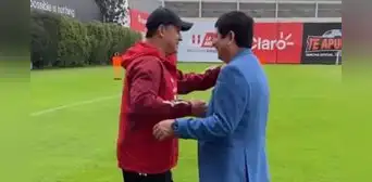 Presidente de la FPF se pronunció sobre la continuidad de Juan Reynoso en la selección peruana Presidente de la FPF se pronunció sobre la continuidad de Juan Reynoso en la selección peruana