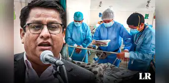 Ministro César Vásquez sobre deudas a personal de salud: “Han aumentado y hoy son impagables” Ministro César Vásquez sobre deudas a personal de salud: “Han aumentado y hoy son impagables”
