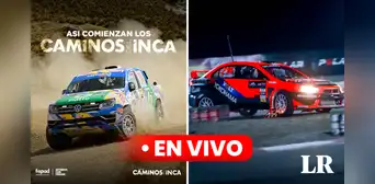 Rally Caminos del Inca etapa 1 EN VIVO: André Martínez ganó la primera etapa