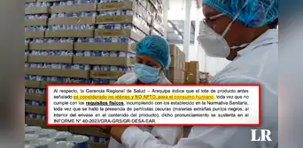 Qali Warma confirma que leche Bonlé de Gloria no es apta para el consumo