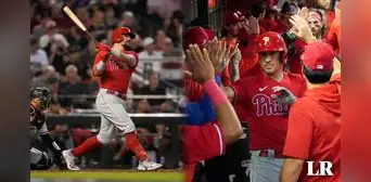 ¡Cerca de la Serie Mundial! Phillies aplastaron 6-1 a Arizona y tienen un pie en la final de la MLB ¡Cerca de la Serie Mundial! Phillies aplastaron 6-1 a Arizona y tienen un pie en la final de la MLB