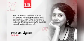 Gallese: no es patria, es ego (maltrecho), por Irma del Águila Gallese: no es patria, es ego (maltrecho), por Irma del Águila