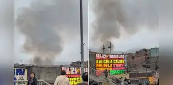Rímac: se registró incendio sin víctimas en una vivienda cercana al puente Rayitos de Sol Rímac: se registró incendio sin víctimas en una vivienda cercana al puente Rayitos de Sol