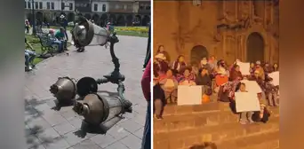 Poste de luz cayó sobre mujer y familia denuncia que Municipalidad de Cusco le ofreció S/500