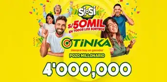 La Tinka EN VIVO HOY: resultados y números ganadores del sorteo del domingo 22 de octubre de 2023 La Tinka EN VIVO HOY: resultados y números ganadores del sorteo del domingo 22 de octubre de 2023