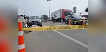 Villa El Salvador: 2 ciclistas fallecidos deja accidente en la Panamericana Sur