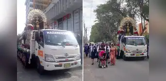 Hombre fue atropellado durante procesión del Señor de los Milagros en Piura