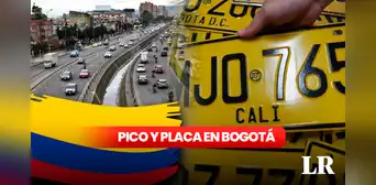 Pico y Placa en Bogotá: revisa AQUÍ las restricciones vehiculares hasta el 27 de octubre