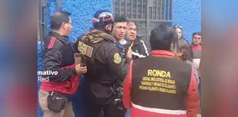 Policías y ronderos se enfrentan para detener a un presunto delincuente en Cajamarca