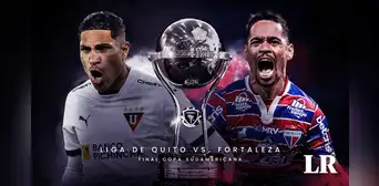 ¿A qué hora juegan LDU vs. Fortaleza, con Guerrero, por la final de la Copa Sudamericana 2023?