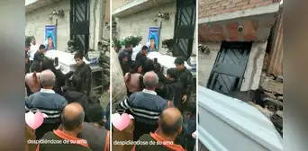 Perrito hace llorar a miles al despedirse de su amo durante su funeral: “El verdadero amigo fiel”