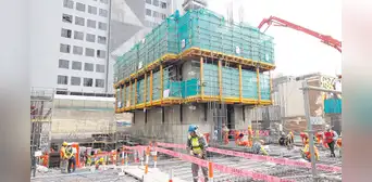 Construcción caería 6,4% al cierre del 2023