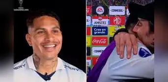 Paolo Guerrero reveló qué le dijo el DT de LDU durante emotivo abrazo en Copa Sudamericana