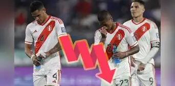 Selección peruana descendió varios puestos en ránking FIFA tras perder ante Chile y Argentina Selección peruana descendió varios puestos en ránking FIFA tras perder ante Chile y Argentina