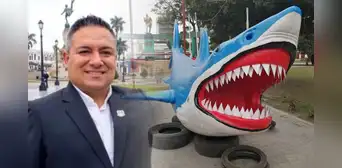 ¿Cuánto costó la figura de tiburón que dividió a los trujillanos? Alcalde Arturo Fernández lo reveló ¿Cuánto costó la figura de tiburón que dividió a los trujillanos? Alcalde Arturo Fernández lo reveló